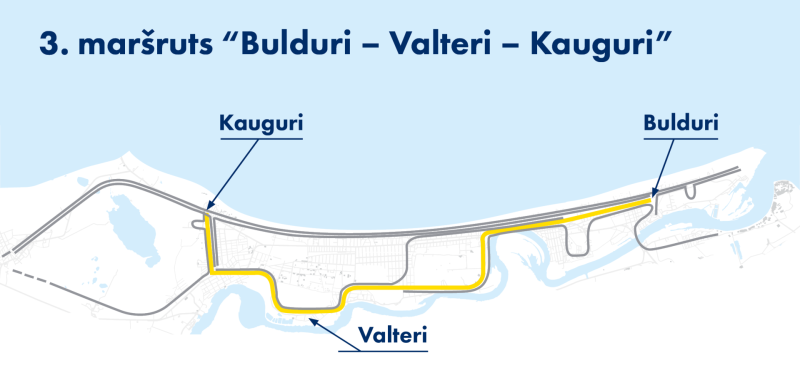 autobusu 3.maršruta shēma