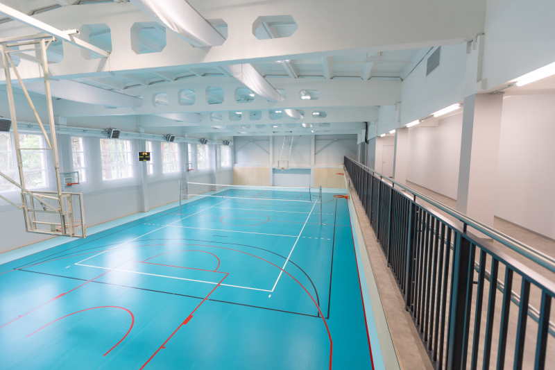 Mežmalas skolas sporta zāle