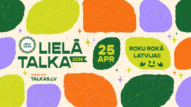 Lielā talka 2026 vizuālis