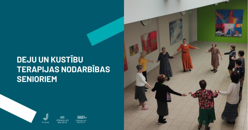 Deju un kustību terapijas nodarbības senioriem