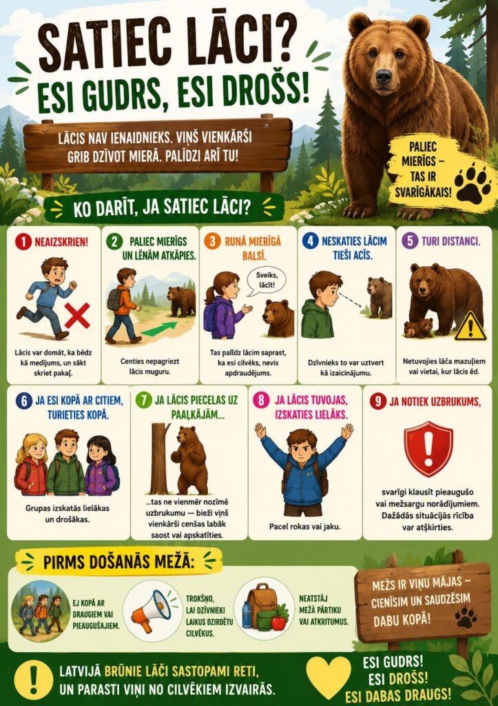 satiec lāci? vizuālis