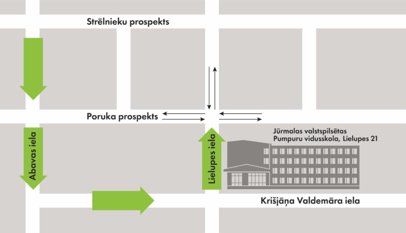 Poruka prospekta satiksmes organizācija