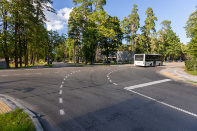 Piestātnes ielas atjaunots segums