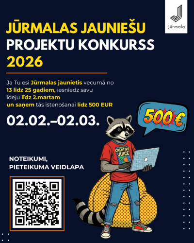 Jūrmalas jauniešu projektu konkurss