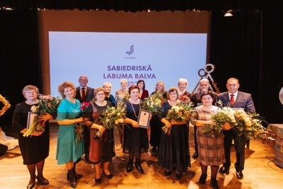Sabiedriskā labu balvas pasniegšana