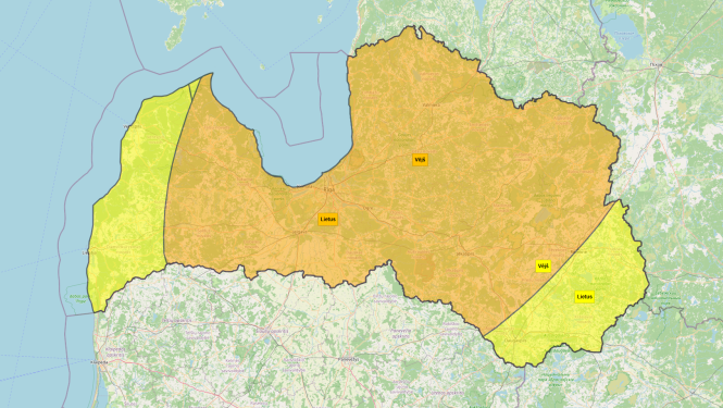Oranžais brīdinājums