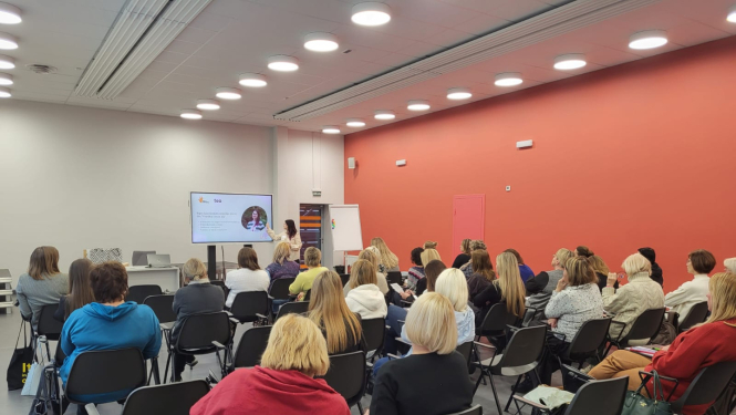 Pedagogi konferencē 