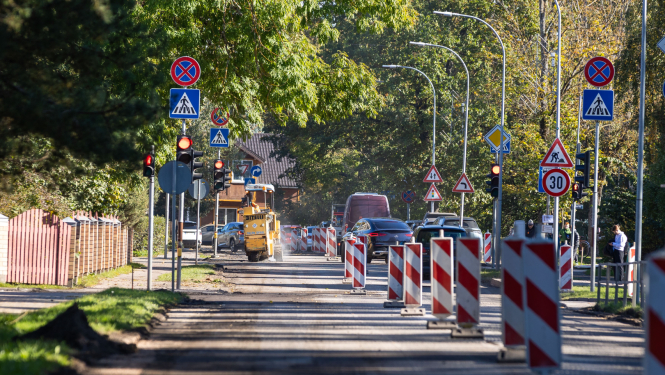 Ielu remonts Strēlnieku prospektā