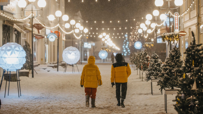 Piesnidzis ziemas vakars Jomas ielā