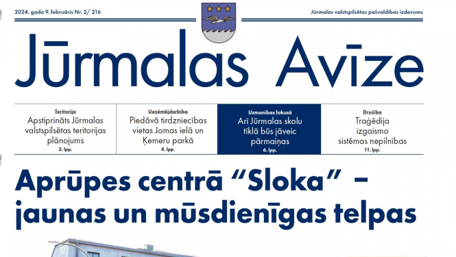 Jūrmalas Avīze, 2024. gada februāris