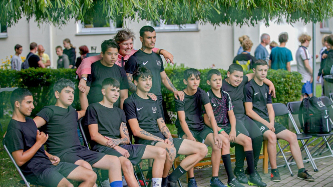 Jūrmalas sociālo pakalpojumu centra “Kauguri” Dienas centra bērniem futbola komanda “Progresuss”