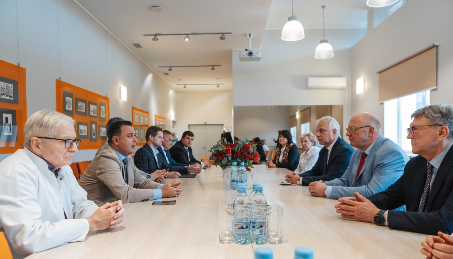 Veselibas ministra vizīte Jūrmalas slimnīcā