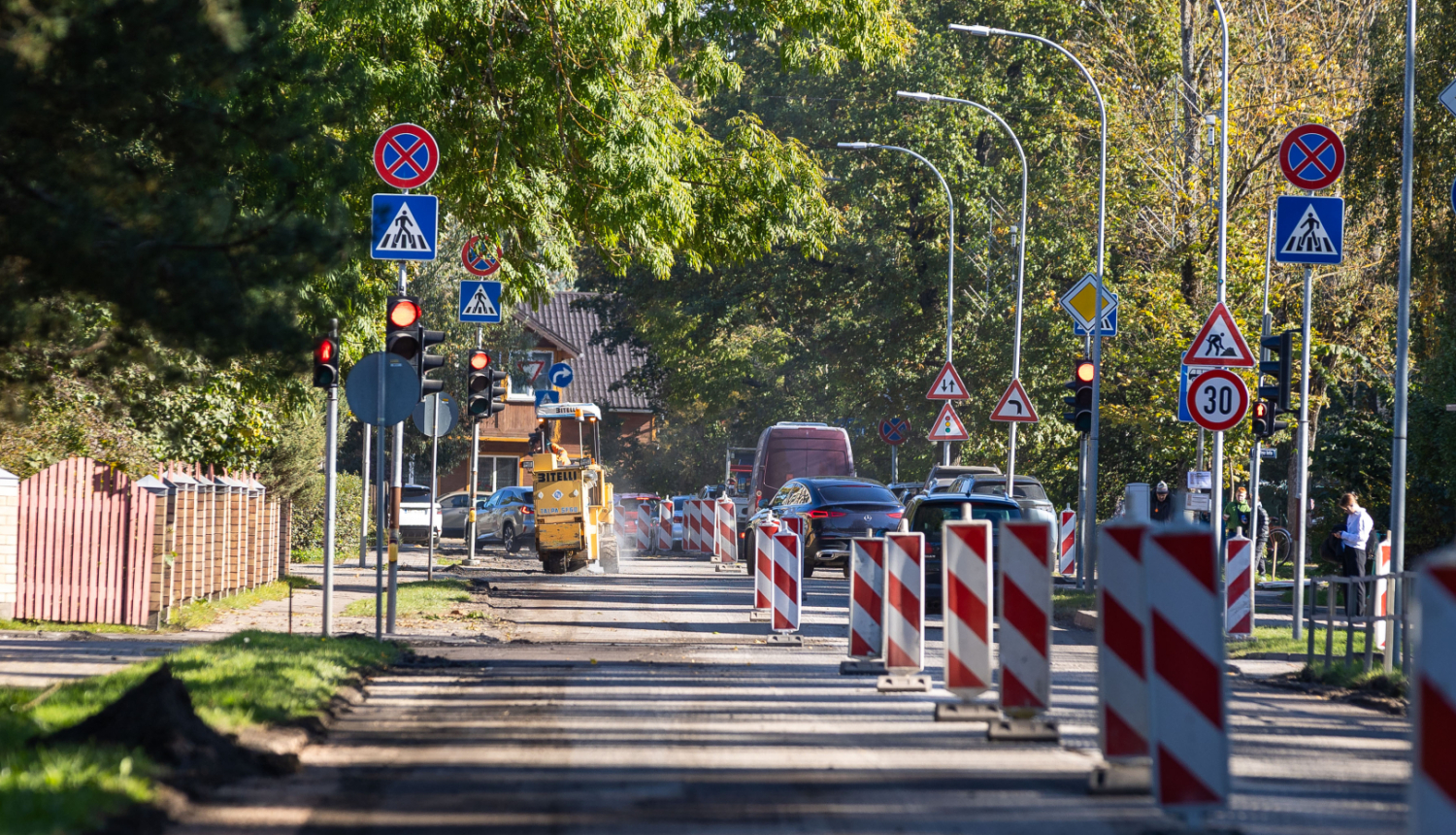 Ielu remonts Strēlnieku prospektā