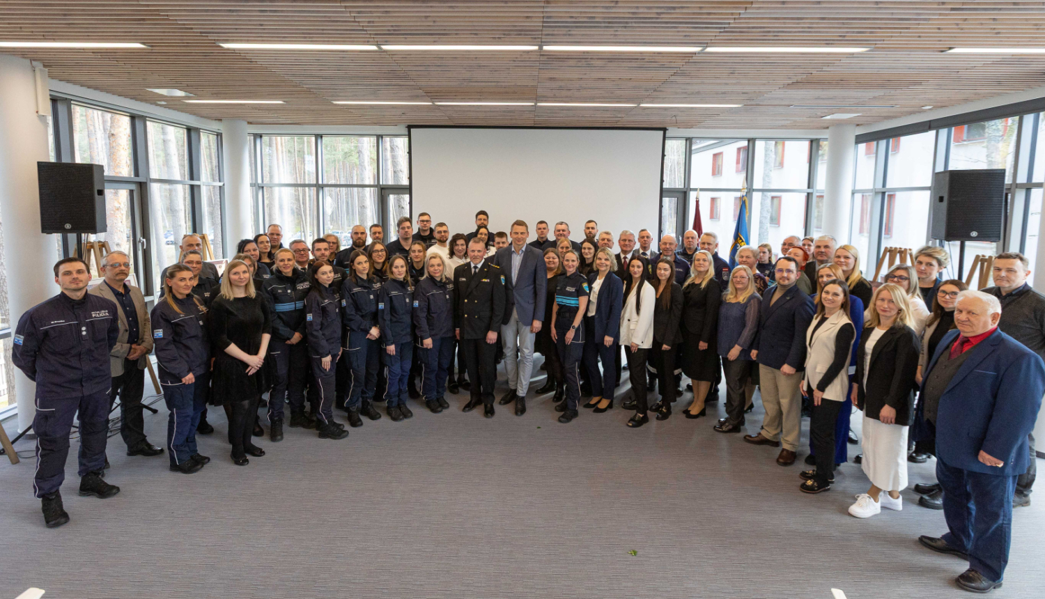 Jūrmalas pašvaldības policijas jubilejas kopbilde