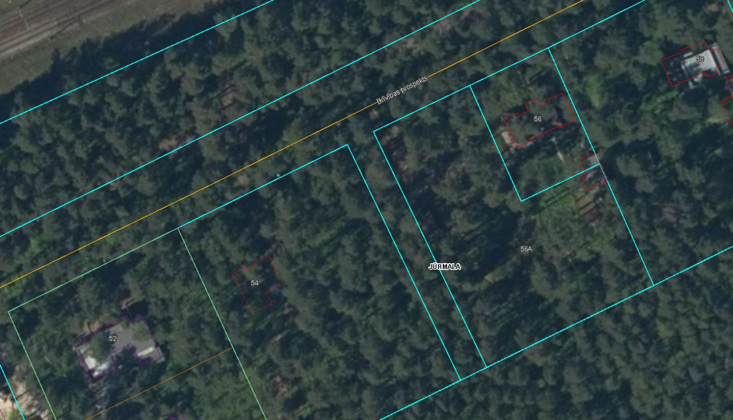 Teritorijas satelīta attēls