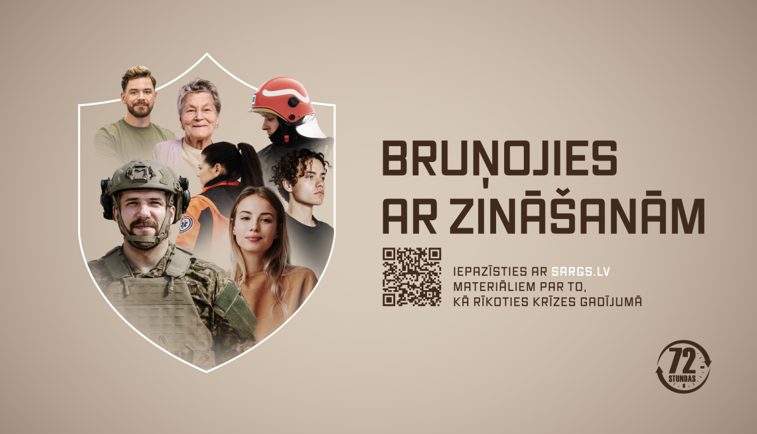 Bruņojies ar zināšanām afiša