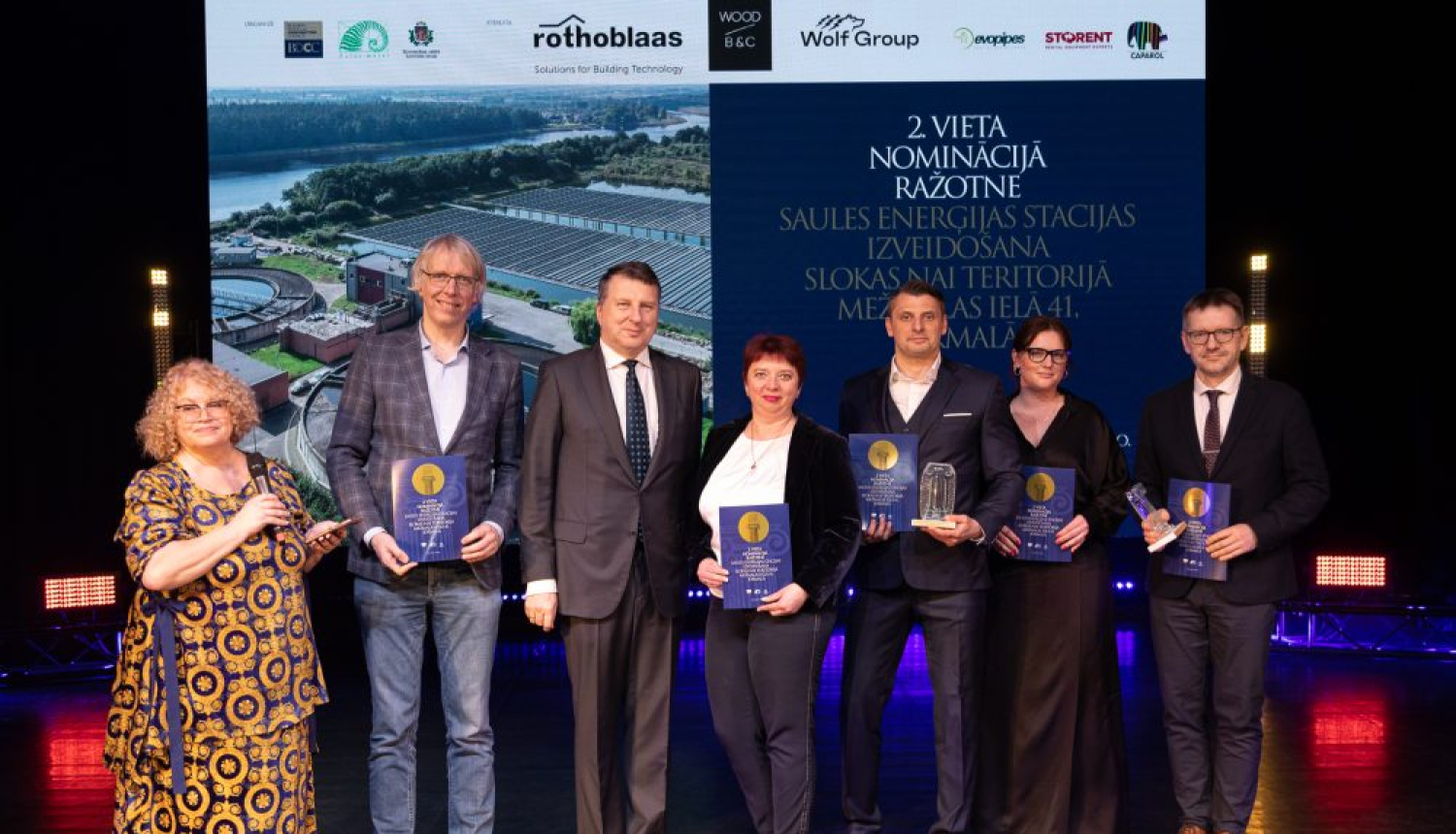 “Jūrmalas ūdens” saules stacija saņem būvniecības balvu
