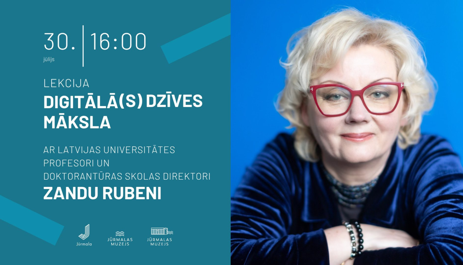Zandas Rubenes lekcijas afiša