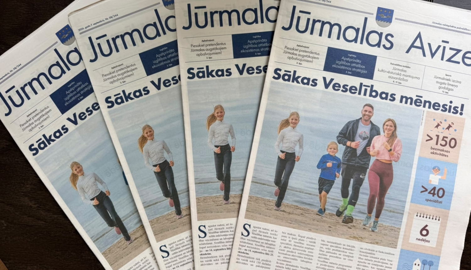 Jūrmalas avīzes septembra numurs