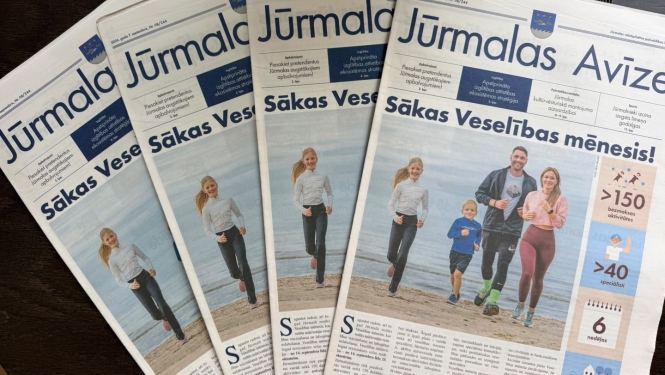 Jūrmalas avīzes septembra numurs