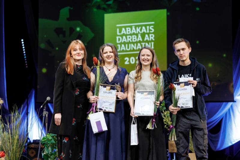 Linda Pūdāne saņēma atzinību nominācijā "Labākais starts"