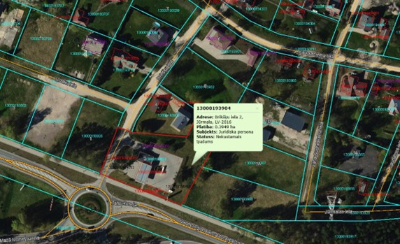 Objekta novietnes plāns