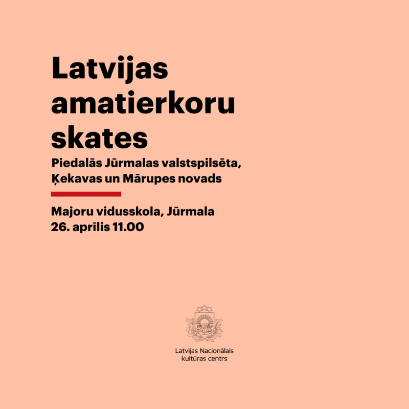 Latvijas amatierkoru skates vizuālis
