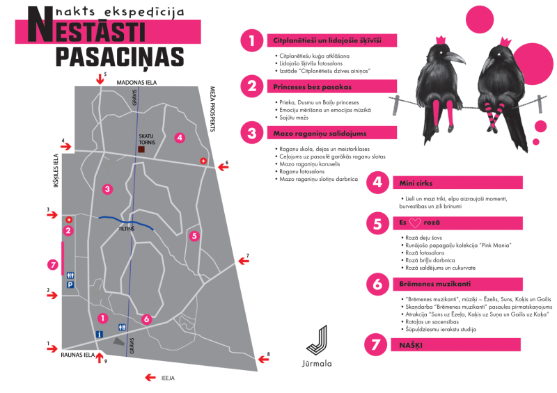 Nestāsti pasaciņas pasākuma plāns