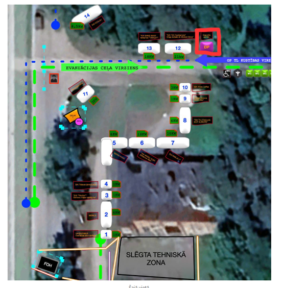 Karte Kauguru svētkiem