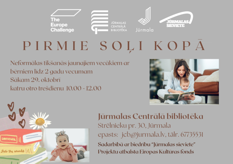 Sarunu tikšanās jaunajiem vecākiem informatīvs plakāts