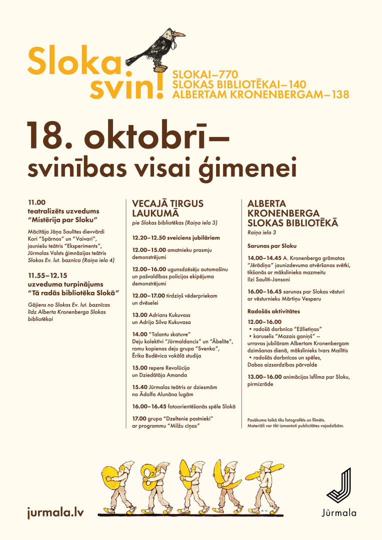 Slokas svinību programma