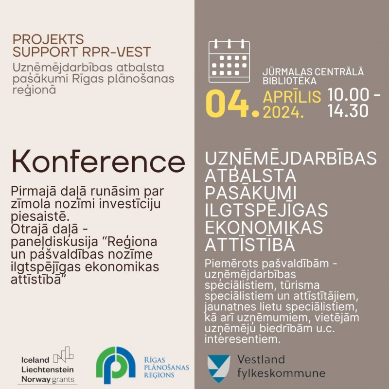 Konferences plakāts