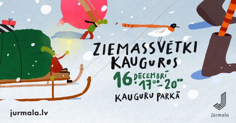 Ziemasvētki Kauguros, plakāts