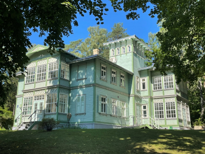 Kultūras un vides dizaina centra ēka no ārpuses