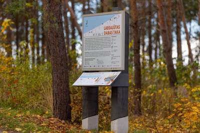 labsajūtas takas Jūrmalā karte