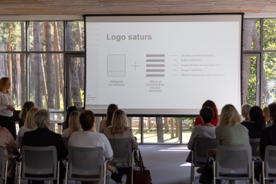 Jūrmalas centrālās bibliotēkas jaunās vizuālās identitātes prezentācija