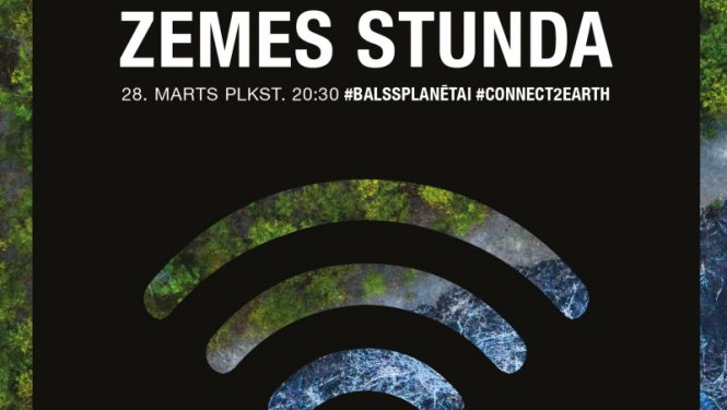 Aicinām piedalīties Zemes stundā