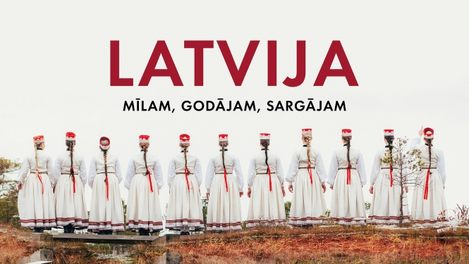 Apsveikums Latvijai