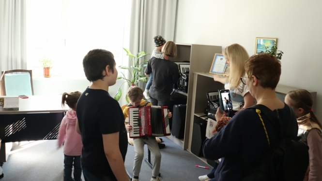 Atvērto durvju diena mūzikas skolā