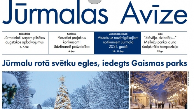 avīzes sākumlapa