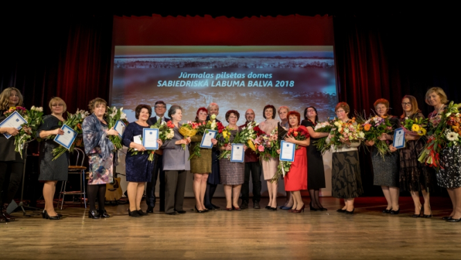 Jūrmala pasniedz Sabiedriskā labuma balvas