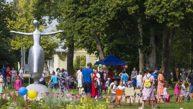 Bērnu vasaras pasākums Mellužos