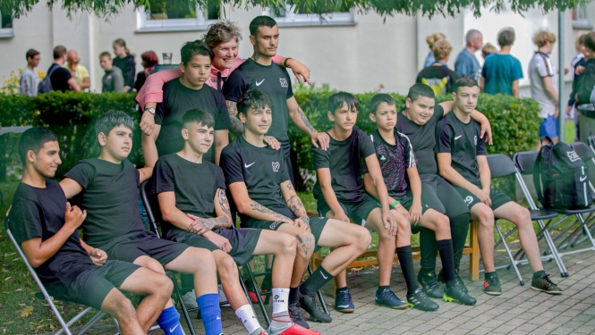 Jūrmalas sociālo pakalpojumu centra “Kauguri” Dienas centra bērniem futbola komanda “Progresuss”