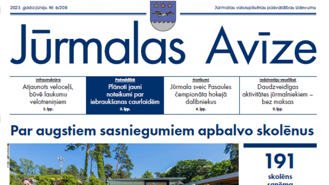 Jūrmalas Avīze jūnija numurs