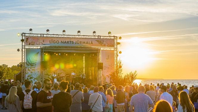 Līgo nakts Kauguru pludmalē