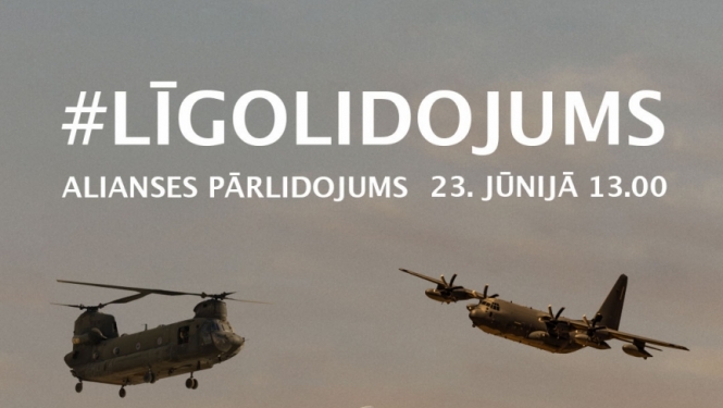 Virs Jūrmalas notiks militāro lidaparātu zemais pārlidojums