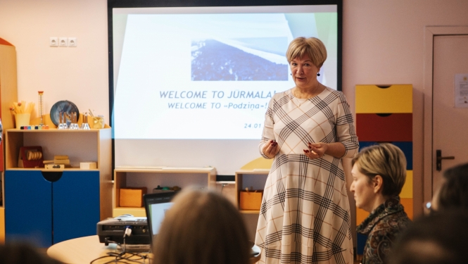 Pirmsskolas izglītības iestādes “Podziņa” vadītāja Anita Auziņa