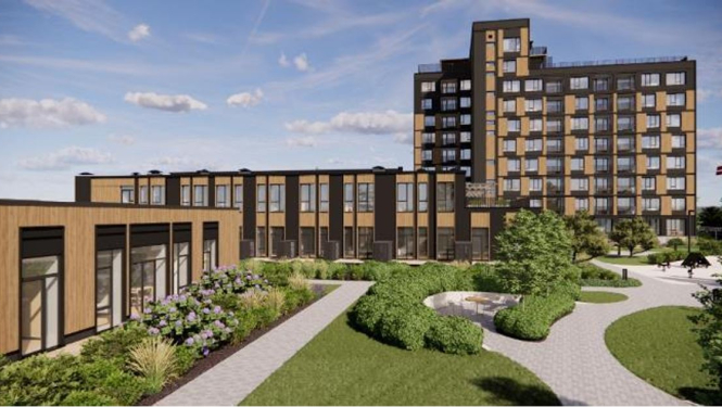 Pārbūves projekta vizualizācija