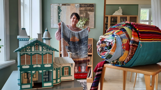 Projekta "Šalle Latvijai" Jūrmalas koordinatore Dace Lindberga