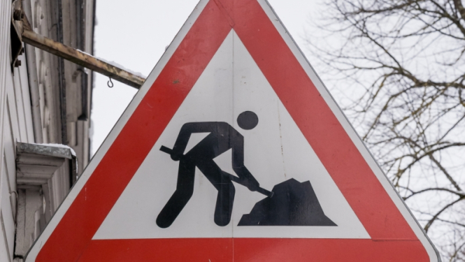 Remontdarbi Pētera ielā